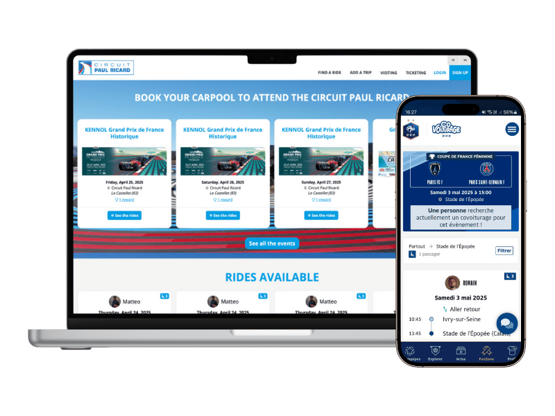 Customized carpooling experience